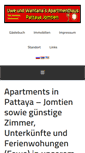 Mobile Screenshot of apartments-pattaya-thailand.com